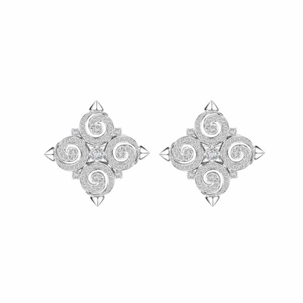 PRIMA ต่างหูประดับเพชร Siam Panarai Collection 105E1196-02