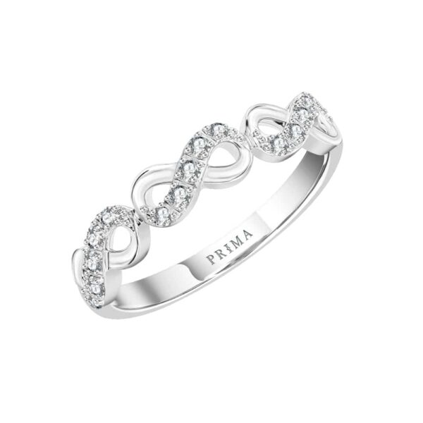 แหวนประดับเพชร Infinity Love