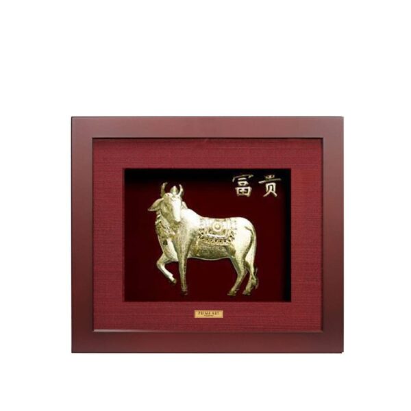 PRIMA ภาพหัตถศิลป์ทองคำปีฉลู 704S0206-02