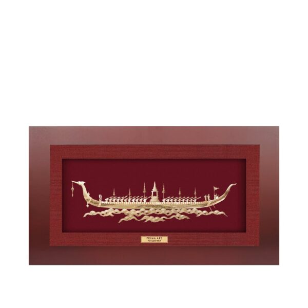 PRIMA ภาพหัตถศิลป์ทองคำเรือสุพรรณหงส์ 704S0213-01