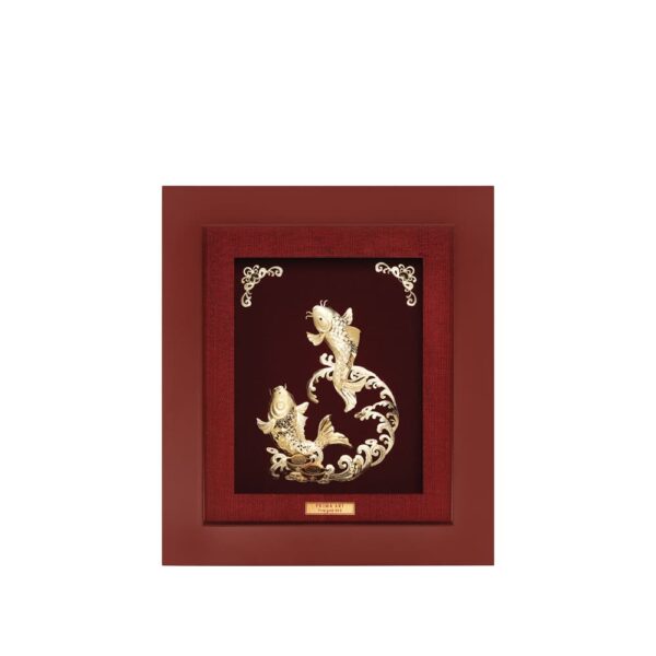 PRIMA Gold Frame of Auspicious Carps 704S0452-01