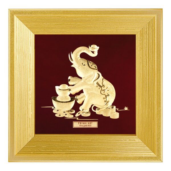 PRIMA Gold Frame Wealthy Elephant 704S0481-04
