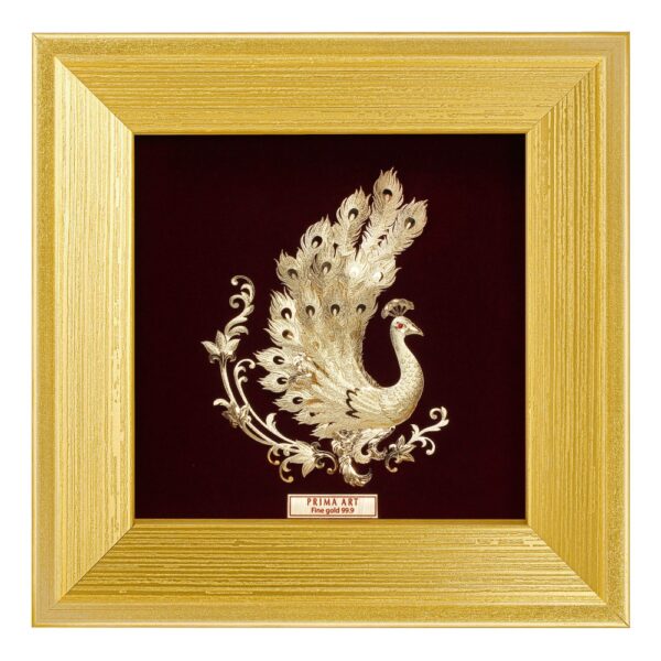 PRIMA Gold Frame Peacock 704S0517-01
