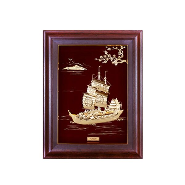 PRIMA Gold Frame The Golden Wealth Ship 704S0537-01