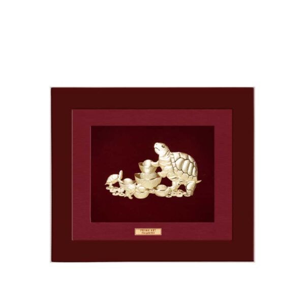 PRIMA Gold Frame Wealthy Tortoises 704S0540-01
