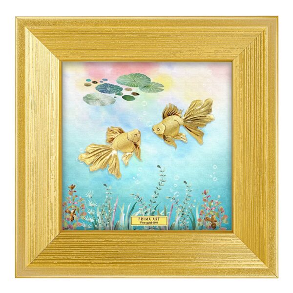 PRIMA Gold Frame Lucky Gold Fish 711S0060-01