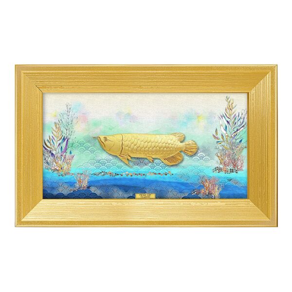 PRIMA Gold Frame Arowana Fish 711S0062-01