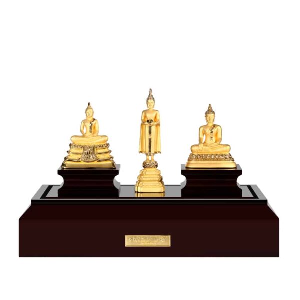 PRIMA ประติมากรรมสุวรรณศิลป์พระสามพี่น้อง 903U0009-01