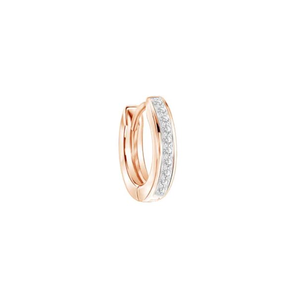 PRIMA ต่างหูเพชรตัวเรือน 9K Huggie Collection 991E1403-SG *จำหน่ายราคาต่อข้าง*