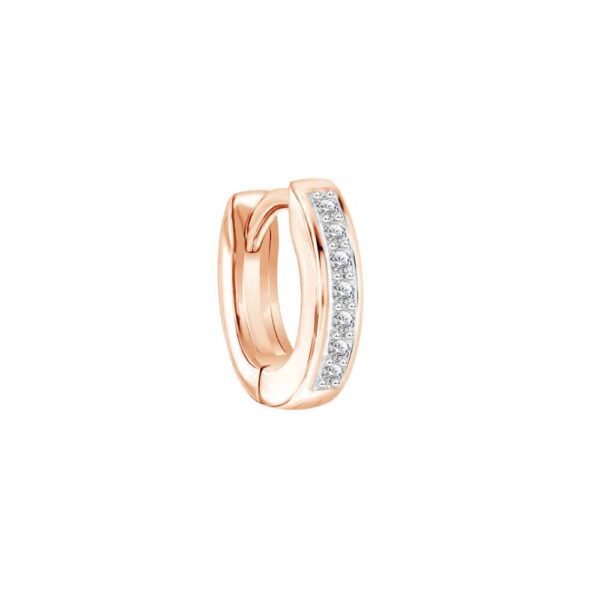 PRIMA ต่างหูเพชรตัวเรือน 9K Huggie Collection 991E1404-SG *จำหน่ายราคาต่อข้าง*