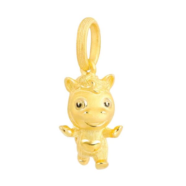 PRIMA จี้ทองคำ ปีนักษัตรมะเมีย Zodiac Collection NG1P1930-01 (เฉพาะจี้ไม่รวมสร้อย)