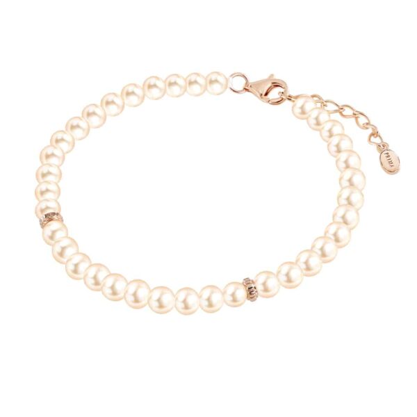 PRIMA Natural Pearl Bracelet Lucky Number Collection 9K Rose Gold 955L0008-01