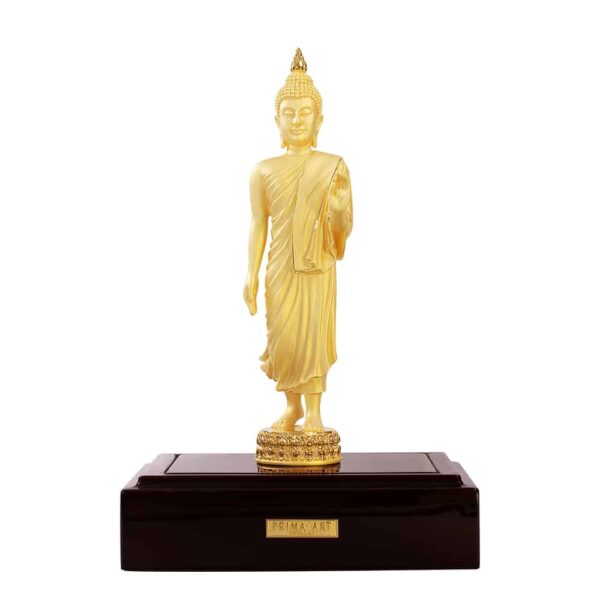 PRIMA ประติมากรรมสุวรรณศิลป์พระพุทธรูปปางลีลา 702U0052-01