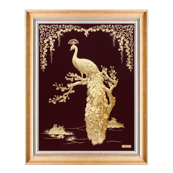 PRIMA Gold Frame Elegance Peacock 704S0395-01