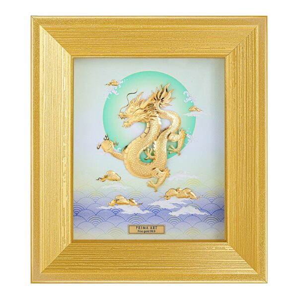 PRIMA Gold Frame Dragon of Heaven 711s0074-01