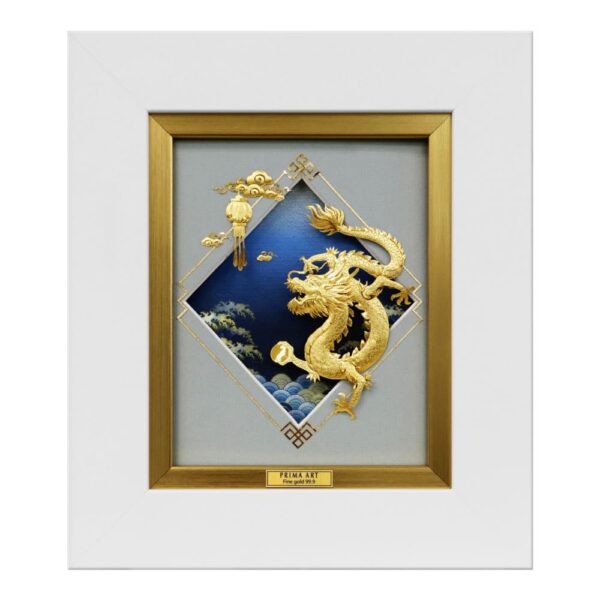 PRIMA Gold Frame Dragon of Wealth 712S0013-01