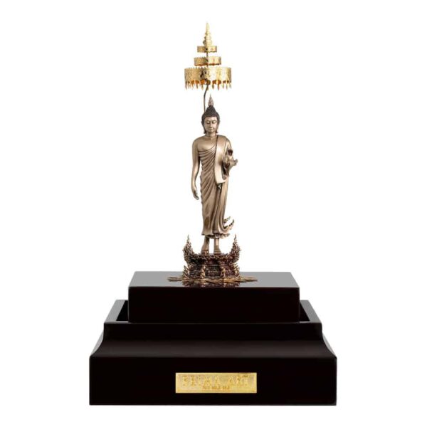 PRIMA ประติมากรรมศิลป์สัมฤทธิ์ พระพุทธลีลา ปางประทานพร (องค์ใหญ่) 715U0007-01