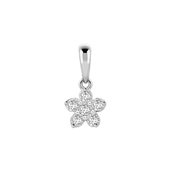 PRIMA จี้ประดับเพชร Flower Collection 105P0834-03 (เฉพาะจี้ไม่รวมสร้อย)