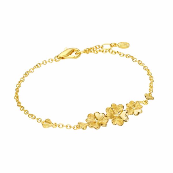 PRIMA Gold Bracelet Lucky Flower Collection 116L4374-18
