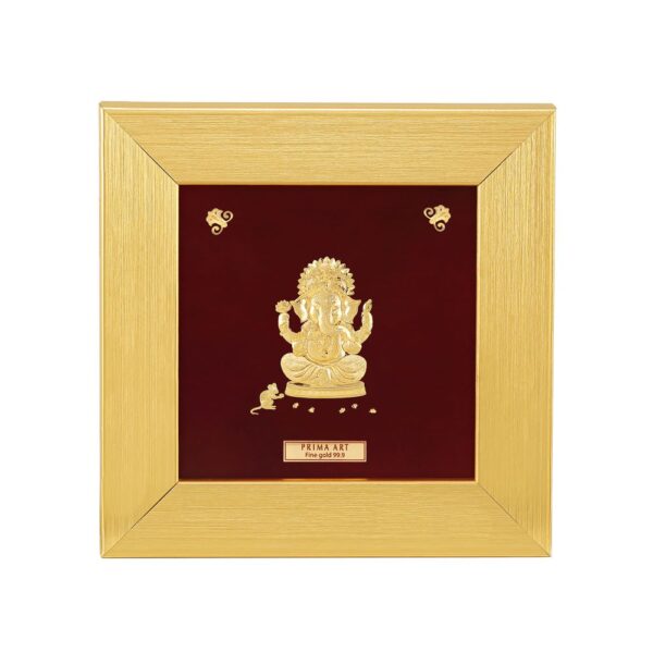 PRIMA ภาพหัตถศิลป์ทองคำพระพิฆเนศวร 704S3005-01