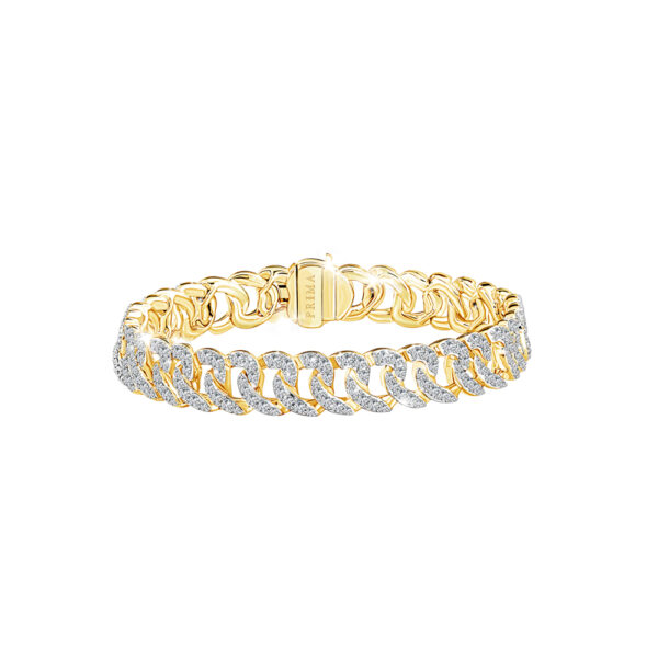 DISAYA x PRIMA Bracelet Decorated Diamonds 18K Yellow Gold DSYL0469-01