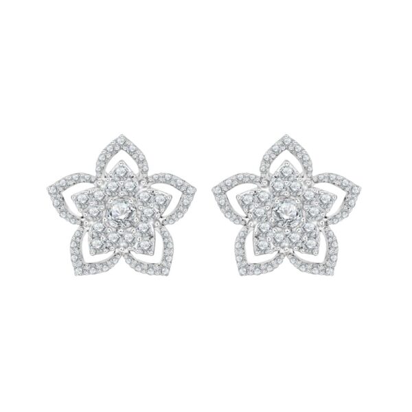 PRIMA ต่างหูประดับเพชร Suphannika Collection 105E1657-01