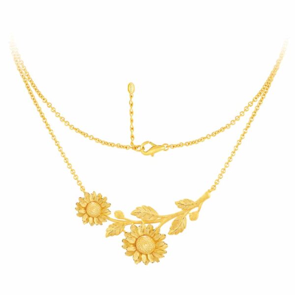 PRIMA Gold Necklace Sunflower Collection 111N3132-18