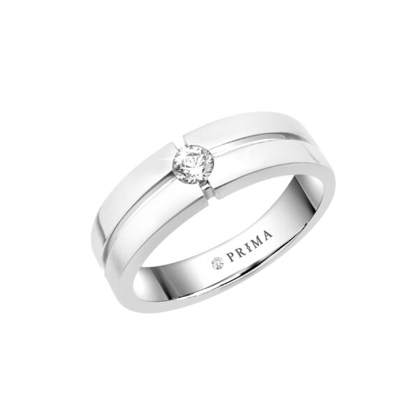 PRIMA ตัวเรือนทองคำ 18K สี White Gold Love Corner C16R3091