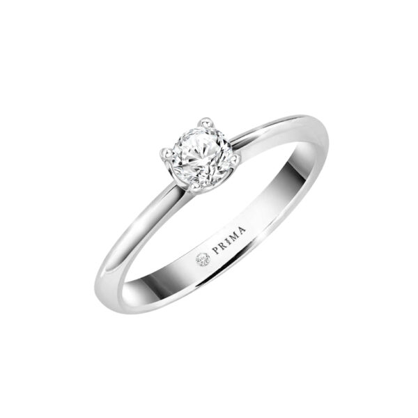 PRIMA ตัวเรือนทองคำ 18K สี White Gold Love Corner C16R3429