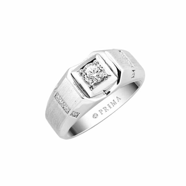 PRIMA ตัวเรือนทองคำ 18K สี White Gold Love Corner C16R3579