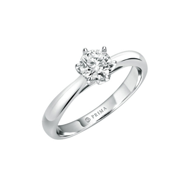 PRIMA ตัวเรือนทองคำ 18K สี White Gold Love Corner C16R4513