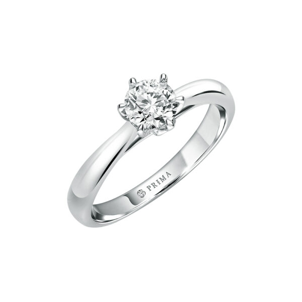 PRIMA ตัวเรือนทองคำ 18K สี White Gold Love Corner C16R4517