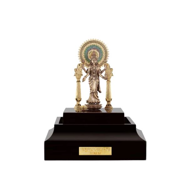 PRIMA ประติมากรรมศิลป์สัมฤทธิ์ LAKSHMI MAHADEVI พระแม่ลักษมี 715U0009-01