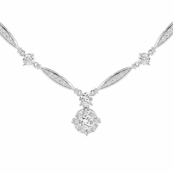 PRIMA ตัวเรือนสร้อยทองคำ 18K สี White Gold Estella SRDNN001-01-01