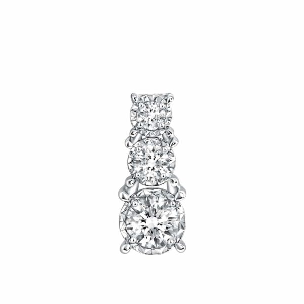 PRIMA ตัวเรือนจี้ทองคำ 18K สี White Gold Estella SRDPP003-02-02
