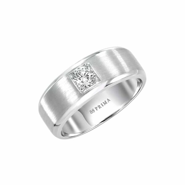 PRIMA ตัวเรือนแหวนทองคำ 18K สี White Gold Estella SRDRR002-02-01