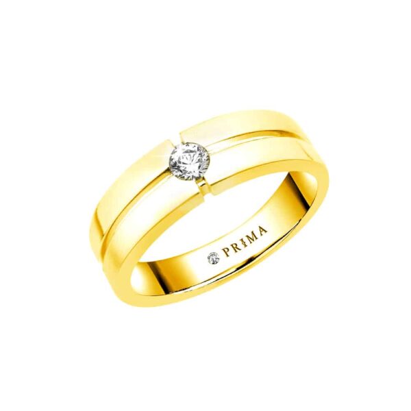 PRIMA ตัวเรือนแหวนทองคำ 18K สี White Gold Elite Collection C13R3112-03-14