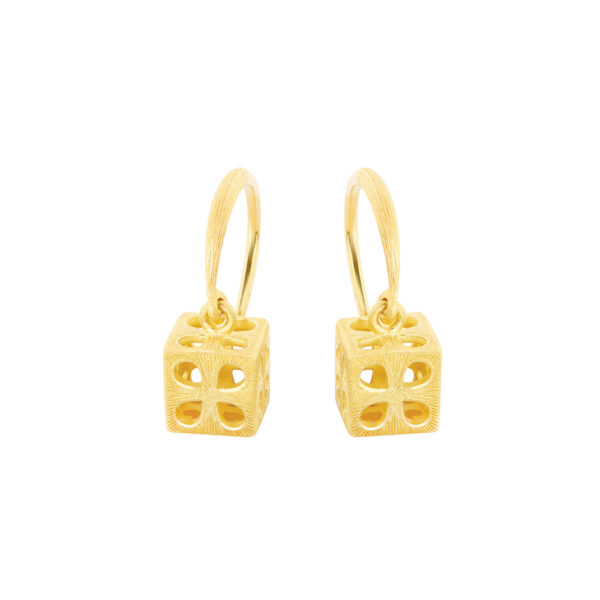 ต่างหูทองคำ Geometry Collection
