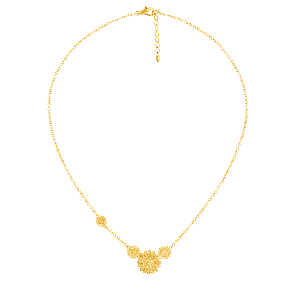111N3193-18(1) สร้อยคอทองคำ Daisy Collection