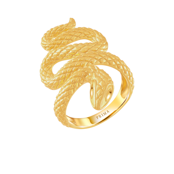 PRIMA Gold Ring Year of the Snake 111R3239-01