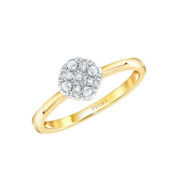 PRIMA Diamond Ring Golden 9 Collection 991R5485-01