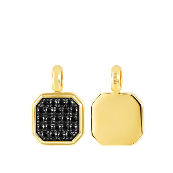 PRIMA Pendant 9K Gold with Diamonds His Lover Collection 991P1290-01