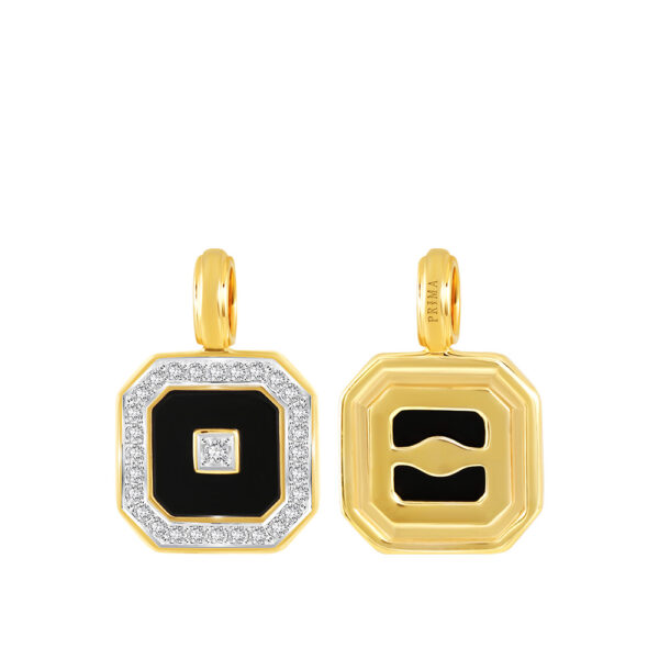 PRIMA Pendant 9K Gold with Diamonds His Lover Collection 993P0009-01