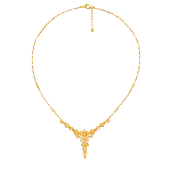 PRIMA Gold Necklace Lotus of Heaven Flower Collection 116N3244-18