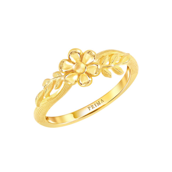 PRIMA แหวนทองคำ Flora Collection 111R3247-01