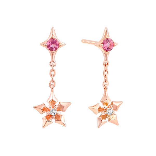 PRIMA x OPAL ต่างหูประดับอัญมณี ทองคำ 9K The Love That Lasts Collection 993E0031-01
