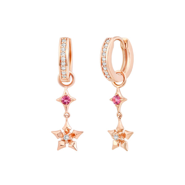 PRIMA x OPAL ต่างหูประดับอัญมณี ทองคำ 9K The Love That Lasts Collection 993E0040-01