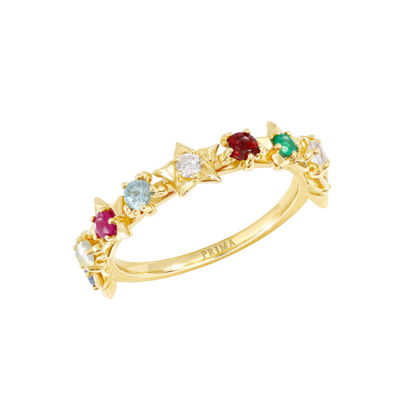 PRIMA x OPAL แหวนประดับอัญมณี ทองคำ 9K The Love That Lasts Collection 993R0065-01