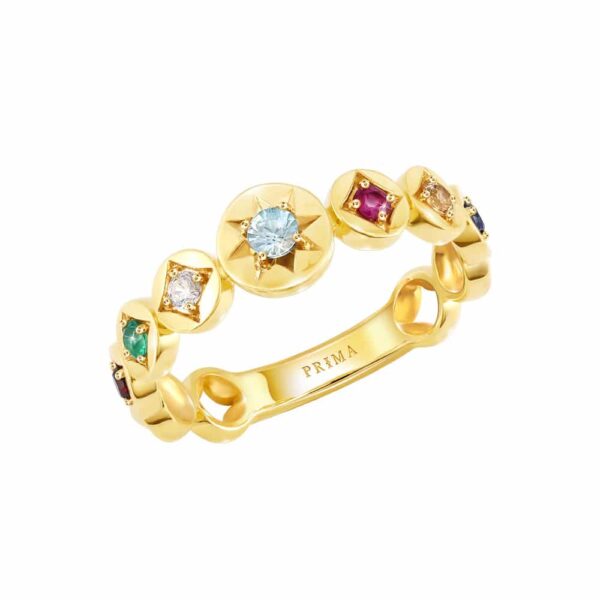 PRIMA Gemstone Ring Golden 9 Collection 993R0075-01