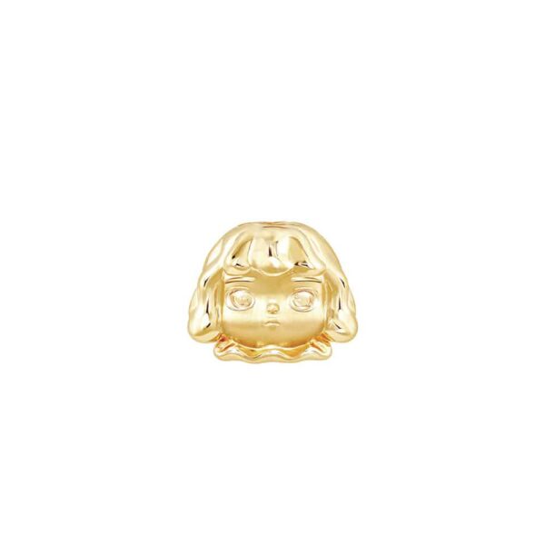 PRIMA X Mackcha ต่างหูทองคำ 9K PLAIN GOLD 991E1790-SG (จำหน่ายเป็นข้าง)